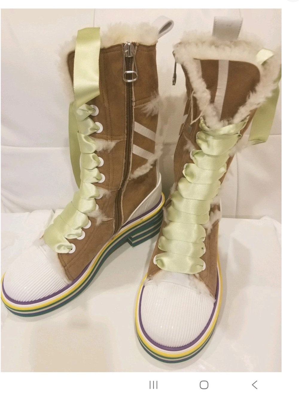 MAISON MARGIELA Ankle SHEARLING Boot $1150 SIZE US 7 NWB - Picture 5 of 12
